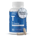 Olulised elemendid T-Hero - igapäevane testosterooni tugi meestele - edendab elujõudu ja sõita - koos Ashwagandha, Shilajit, Boron, DIM - 60 Count - 30 Servings