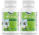 Ameerika Medic & Science WFS Plus Fertility Supplements for Women (90 kapslit) toetab ovulatoorset tervist | Natural Preconception Vitamiinid, Reproduktiivne abi, koos D-Chiro Inositool, DHA (pakk 2)