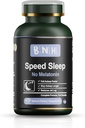 BNH Speed Sleep - Melatoniini vaba valem - Vana-Hiina ravim - 15 maitsetaime - Fall & Stay Asleep Faster - Ärka värskendatud ja energiseeritud - No Groggy Feeling - Lõõgastav - Rahustav meel - Ravimivaba - 180 Count