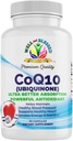 CoQ10 (Ubikinone) - 30 kapslit - ultra parem imendumine valem - energia ja vastupidavuse edendamine - vegan ja taimetoitlane sõbralik - kunstlikest lisanditest vaba
