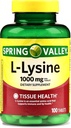 Spring Valley - L- lüsiin 1000 mg , 100 tabletti