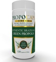 Beelife Green Propolis Capsules - 100% roheline Propolis ja Bee Pollen Kapsel Supplement- Propolis Extract, Authentic Brazilian - Certified ISO 22000, Kosher (120 kapslit)