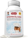 ANDREW LESSMAN vitamiin D3 4000 IU 360 kapslid - kõrge potentsi, oluline kaltsiumi imendumist, toetab luu tervist, tervislik lihaste funktsiooni, immuunsüsteemi, rohkem.