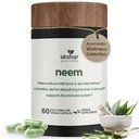 AKSHAR Ayurveda - Neem Kapslid Neem ekstrakti ja Neem Leaf Pulber - Taimne Neem Täiendus, et toetada Selge Naha Tervis ja Detox - Vegan Julmusevaba Neem Leaf Kapslid (60 Count)