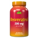 Resveratrool 1000 mg Alfa vitamiinide poolt - võimas antioksüdant, aitab vältida rakukahjustusi - toetab aju funktsiooni, südame-veresoonkonna tervist, ainevahetust, vananemisvastast toimet - 60 kapslit