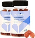 Kontrollitav® Melatoniin Gummy - 120 krahv - melatoniin, Passiflora ja vitamiin B6 - gluteenitasu, vegan ja mitte-GMO