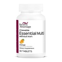 Bariaatrilised eelised Olulised multivitamiinid ilma rauata - 200 DV võtmetoitaineid - Trace Mineral Support * - Multivitamiinid bariaatrilistele patsientidele - Oranž - 60 tabletti