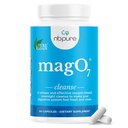 nbpure MagO7 - Natural Colon Cleanse & Detox | Juhuslik kõhukinnisuse leevendamine, Stool Softening & Bloating Support for Men & Women | Osoneeritud magneesiumoksiid, 90 kapslit