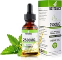 Orgaaniline Kanepiõli 2500mg - Ultra Premium Kanepiõli tilgad 2500mg - Looduslik Kanepiõli ekstraktsioon Tinktuur - Non-GMO Ultra-Pure CO2 Ekstraheeritud tilgad - Omega rasvhapped 3 6 9 - orgaaniliselt kasvatatud ja valmistatud USAs