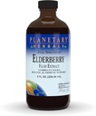 Planeeditaimed Elderberry Fluid Extract, Full Spectrum 5 ml botaaniline immuuntoetus - 8 Fluidoz