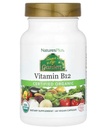 Natures Plus Life Garden sertifitseeritud orgaaniline vitamiin B12-1000 mcg metüülkobalamiin, 60 vegankapslit - kogu toidu vitamiin B12 täiendus - energia suurendamine - taimetoitlane, gluteenivaba - 30 serveerimist