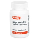 Rugby Nephro-Vite B- ja C-vitamiini komplekstabletid - toidulisand - 100 loend (1 pakend)