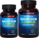 60ct + 120ct - MyoActivo 5-in-1 Magneesiumikompleks - Suur imendumine - Kelaaditud magneesium
