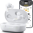 Kingwelli OTC kuuldeaparaadid taaslaetavad, Bluetoothi kuuldeaparaadid eakatele, kellel on Smart App Toabled kõned iOS / Androidis, Authentic Sound Quality, 32 DSP kanali müra tühistamine