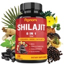 Shilajit Himalayani lisand meestele ja naistele - 150 kapslit kombineeritud Ashwagandha, ženšenn, Saw Palmetto, Maca, Tribulus, Chaga & Black Pepper - Vitality Energy ja Immune Supports