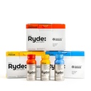 Ryde: Discovery Pack | Energize, Focus & Relax Shots | Green Tee Kofeiin, tauriin, ženšenn, B-vitamiinid, L-Theanine, Sidrun Balm, Kummel | 0 Kalorid, 0 Suhkur | Variety Pack – Proovi neid kõiki (24 Pack)