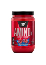BSN Amino X lihaste taastamise ja vastupidavuse pulber BCAA-dega, 10 grammi aminohappeid, Keto sõbralik, kofeiinivaba, tugivastupidavus, null suhkur, sinine raz, 30 portsjonit (pakendamine võib varieeruda)