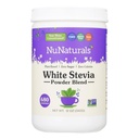 NuNaturals White Stevia Powder Blend, Plant-Based Sugar Substitute, Zero Calorie Sweetener, 12oz