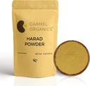 CARMEL ORGANICS Harad/Haritaki Fruit Powder 8 Ounce or 0,5 Lb/227 Grams( Pack of 1) | Natural | No Add Preservative | Non-GMO | Terminalia Chebula Powder