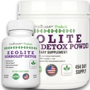 Zeoliit Detox Pack vähemalt 120 päeva tarnimine Zeoliit kapslid ja tseoliit Pulber Bundle