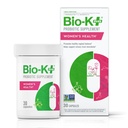 Bio K + naiste tervis - probiootiline täiendus naistele toetab vaginaalset ja kuseteede tervist 2 miljardi CFU 2 tüvega, vaginaalsed probiootikumid naistele - 30 kapslit