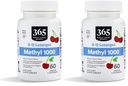 Kogu toiduturg, Metüül B-12 Lozenges 1000mcg, Kirsimaitse, 60 ct (pakk 2)