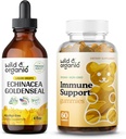 Wild & Organic Echinacea Goldenseal Tinktuur 4 fl oz & Immune Support Gummies