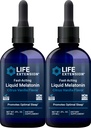Eluea pikendamine Kiiretoimeline vedel melatoniin (Citrus-Vanilla), 2 vedelat ühika (2. pakk)