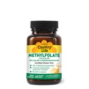 Riik Elu Metüülfolaadi närimistabletid - Metaboolselt aktiivne folaat - suurepärase maitsega oranž maitse - Gluteenivaba - sile sula - Vegan B12 - Naiste vitamiinid - igapäevane täiendus - 60 tabletti