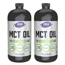 Now Foods MCT Oil, 32 Ounce (Pack Of 2) (packaging may vary)