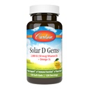 Carlson Labs Solar D Gems Natural Vitamiin D3, 2000 IU, 120 Softgels