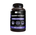 Puhas originaalkoostisosad Bilberry ekstrakt (365 kapslit) Ei magneesiumi ega riisi täiteaineid, alati puhas, Lab kontrollitud