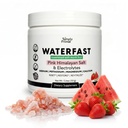WATERFAST Monk Fruit Keto elektrolüütpulber paastumiseks ja hüdreerimiseks- Maasikas Arbuusimaitse | Roosa Himaalaja sool (naatrium), kaalium, magneesium, kaltsium | Suhkruvaba