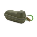 CASEMATIX Forest Green Travel Case sobib astma inhalaatoriga, sisaldab ainult juhtumit