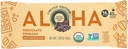 Aloha Organic Chocolate Espresso Protein Bars, 14g Taimepõhine Valk, 85mg Kofeiin, USDA sertifitseeritud Orgaaniline, Gluteenivaba & Non-GMO, 1,98 Oz (12. pakk)