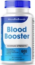 (1 Pack) MicroBio Blood Booster kapslid, Micro Bio Blood Booster Natural Blood Flow Support Supplement, Blood Booster Pills, Micro Bio Brands Blood Booster Advanced Formula