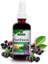 Looduse vastus Sambucus Spray | Toetab tervislikku immuunsüsteemi | Infundeeritud libeda Elmi, salvei & Echinaeaga | Alkoholivaba, gluteenivaba, Kosher sertifitseeritud & säilitusaineid ei ole 2oz