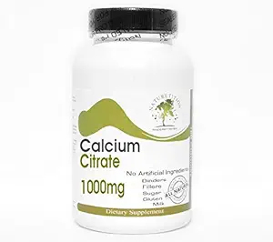 Kaltsiumtsitraat 1000mg ~ 100 kapslit - ei lisaaineid ~ Looduslisandid