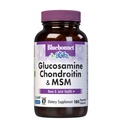 Bluebonnet Nutrition Glükosamiin Kondroitin Plus MSM , Glükosamiin , Kondroitiinsulfaat , C-vitamiin & OptiMSM , Luu ja liigeste tervis , Non GMO , Gluteenivaba , Sojavaba , piimavaba , 180 taimset kapslit