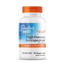 Arstid Parim Kõrge Potency Serrapeptase, Toetab Sinus Health 120.000 SPU, Non-GMO, Vegan 90 Veggie Caps