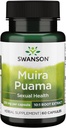 Swanson Muira Puama (10:1) 250 Milligrams 60 Capsules