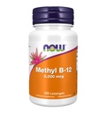 NOW Foods Metüül B12 - metüülkobalamiin Plus foolhape - 5000 MCG (120 lozenges)