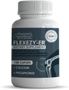 Rawleigh Flexezy-ER: 120 Caplets | 24/7 ühine tugivalem | Glükosamiin & kondroitiini sulfaatsegu | Kaltsium & fosfor | 24-tunnine laiendatud vabanemine | ühine terviselisand meestele ja naistele