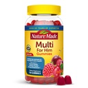 Nature Made Multi talle, meeste multivitamiinid Gummies, energia ainevahetuse toetus, meeste multivitamiinid, 150 kummi vitamiinid ja mineraalid, 75 päeva pakkumine