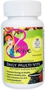 Kõhn Jane Daily Multi-vitamiin naistele - toetab energiat, heaolu ja juukseid, nahka, küüneid - ainulaadne puuvilja- ja köögiviljasegu - 60 kerge neelata vedelaid kapsleid