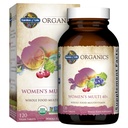 Aed elu multivitamiin naistele 40 Plus, orgaanilised naised Vitamiinid, hormoon ja rindade tervise tugi Blend, Vegan, 120 tabletti
