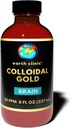 Maa kliinik ® Colloidal Gold 20 ppm, 8 oz (237 ml) - looduslik ajutoetus ja kognitiivse funktsiooni abi