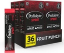 Pedialyte Sport Elektrolüütide Pulber, 5 võtme elektrolüüti lihaste toetamiseks enne, selle ajal ja pärast treeningut, Puuvilja Punch, 0,49 Oz Sachets 6 loe (pakk 6)