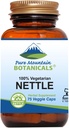 Pure Mountain Botanicals Stinginging Nettle Leaf Capsules - Kosher Vegan Kapslid 500mg Orgaaniline Stinging Nettles Leaf