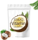 Vitamiin D3 K2 Supplement Softgels, 10000 IU D3 + 200 mcg K2, Non-GMO, Gluteenivaba, Soy Free, 300 Count